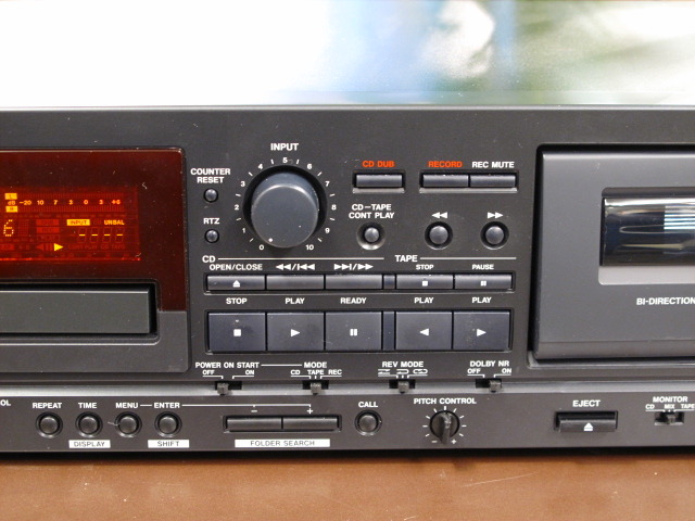 ラジオ・コンポ TASCAM CD-A550 No.1 CD-A550 TASCAM - 中古オーディオ
