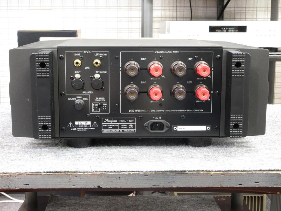 P-4200 Accuphase - 中古オーディオ 高価買取・販売 ハイファイ堂