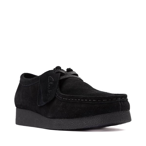 Womens Clarks Wallabee EVO LO Casual Shoe - Black | Journeys