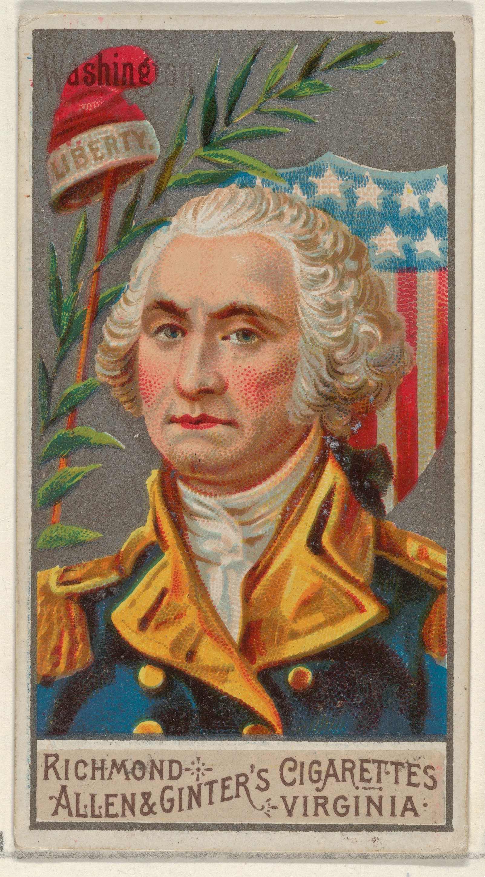 Allen & Ginter - George Washington, from the Great Generals series