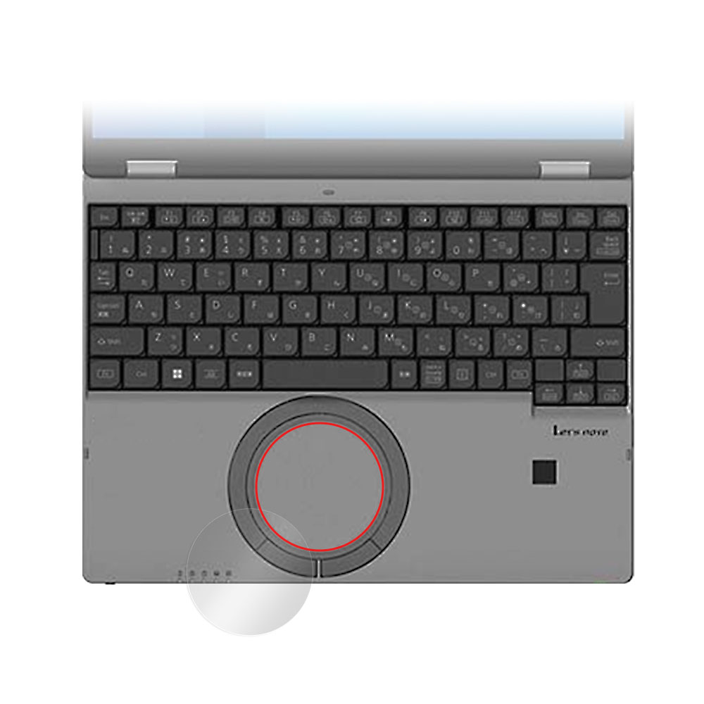 ホイールパッド レッツノートSR (CF-SR3) 用 保護フィルム