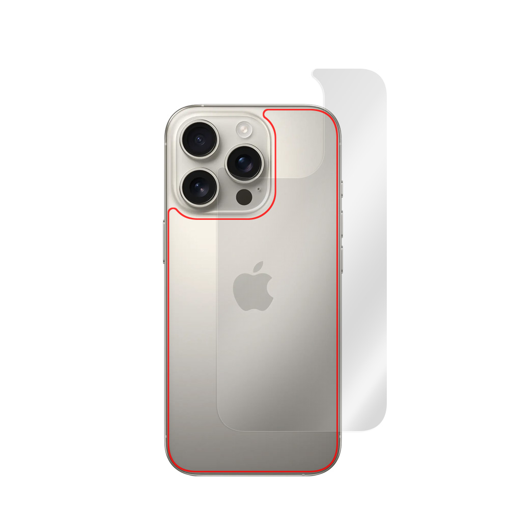 iPhone 16 Pro 背面 保護 フィルム OverLay FLEX 低反射 for アップル