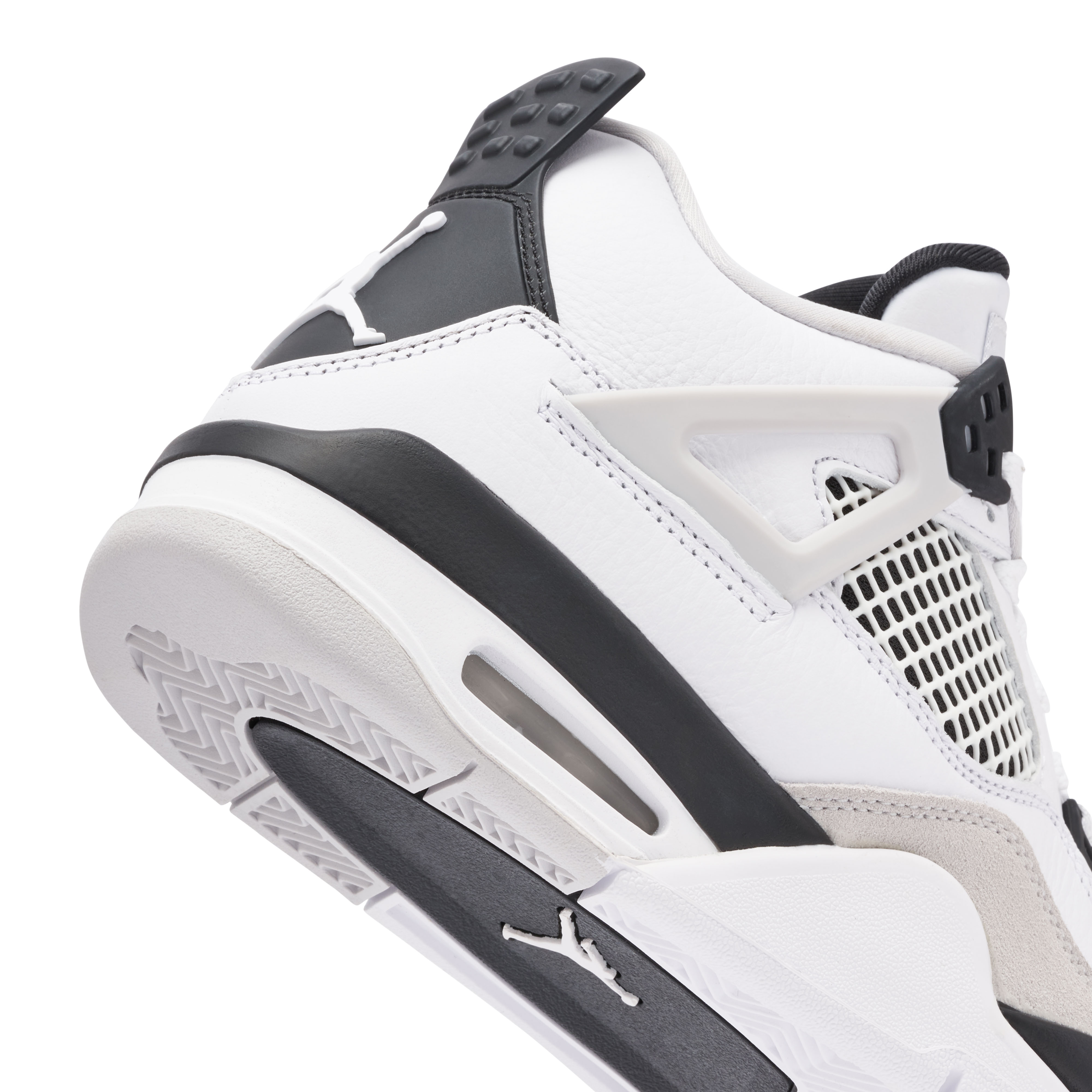 Air Jordan 4 Retro Military Black GS | 408452-111 | Laced