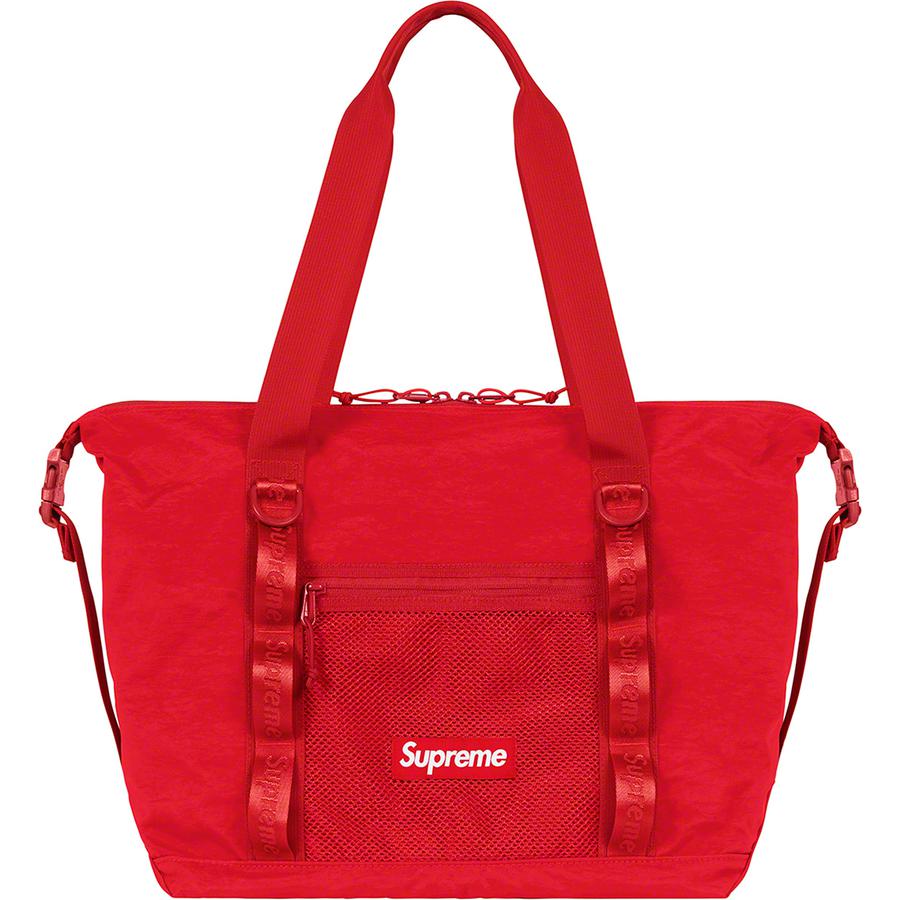 Supreme Raffia Tote Bag 大容量 A4収納 肩掛け レッド supreme Raffia