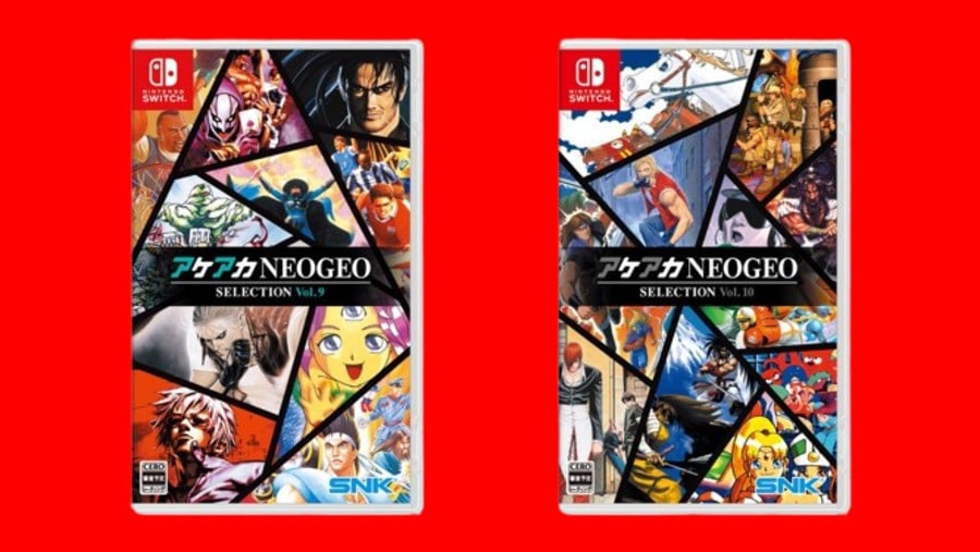SNK Announces ACA NEOGEO Selection Vol. 9 And Vol. 10 For Switch