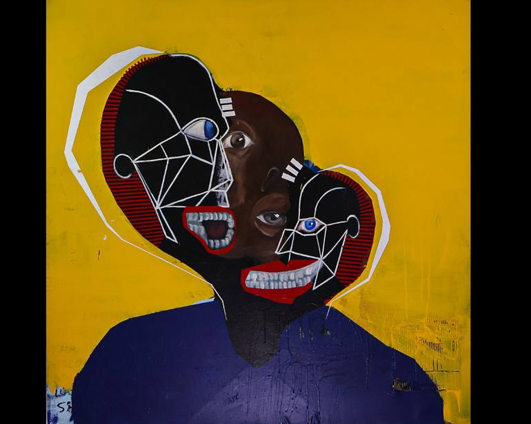 Bipolar Disorder Painting by Michael Constantine | Saatchi Art