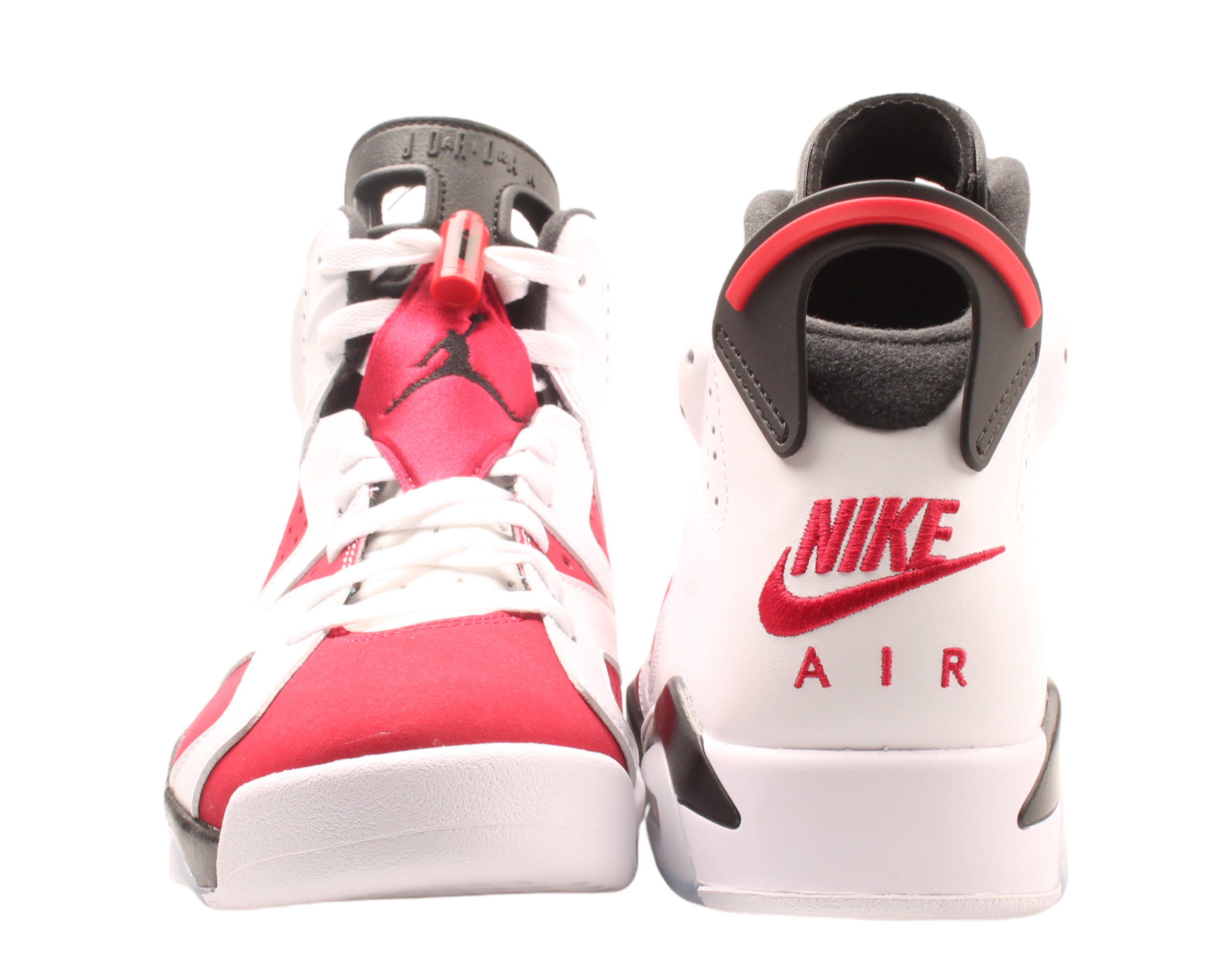 Nike Air Jordan 6 Retro White/Carmine-Black Men's Basketball Shoes