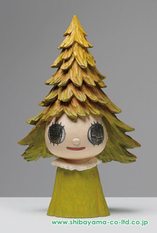 奈良美智「森ガール」彫塑 :: 絵画買取・販売 - シバヤマ