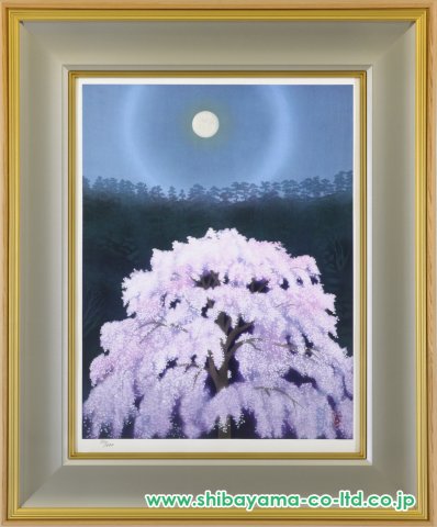 東山魁夷「花明り」木版画＋新復刻画 :: 絵画買取・販売 - シバヤマ