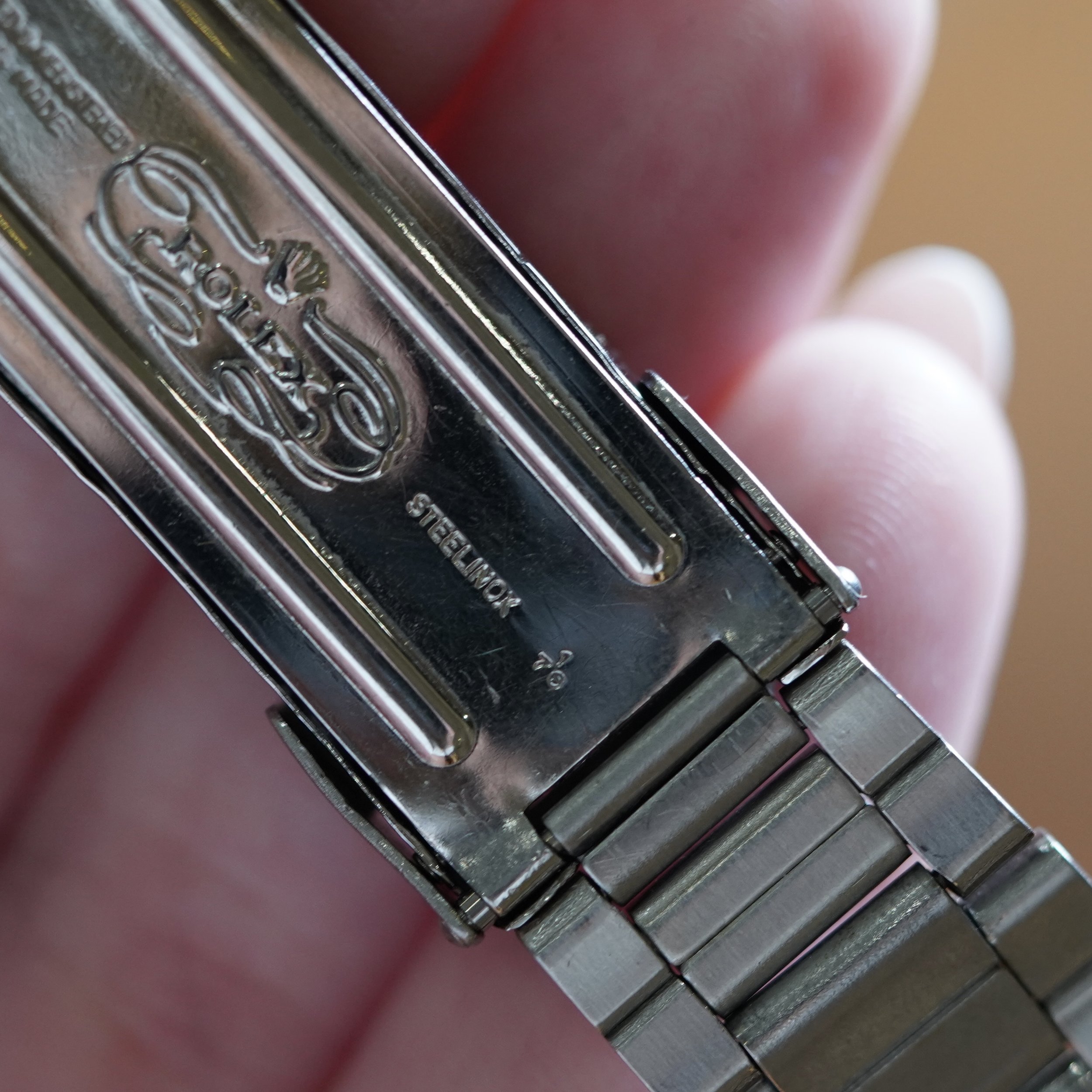 20mm Rolex Bracelet 9315 w/ 380 End Links 6.25 inches 1976 — Wind