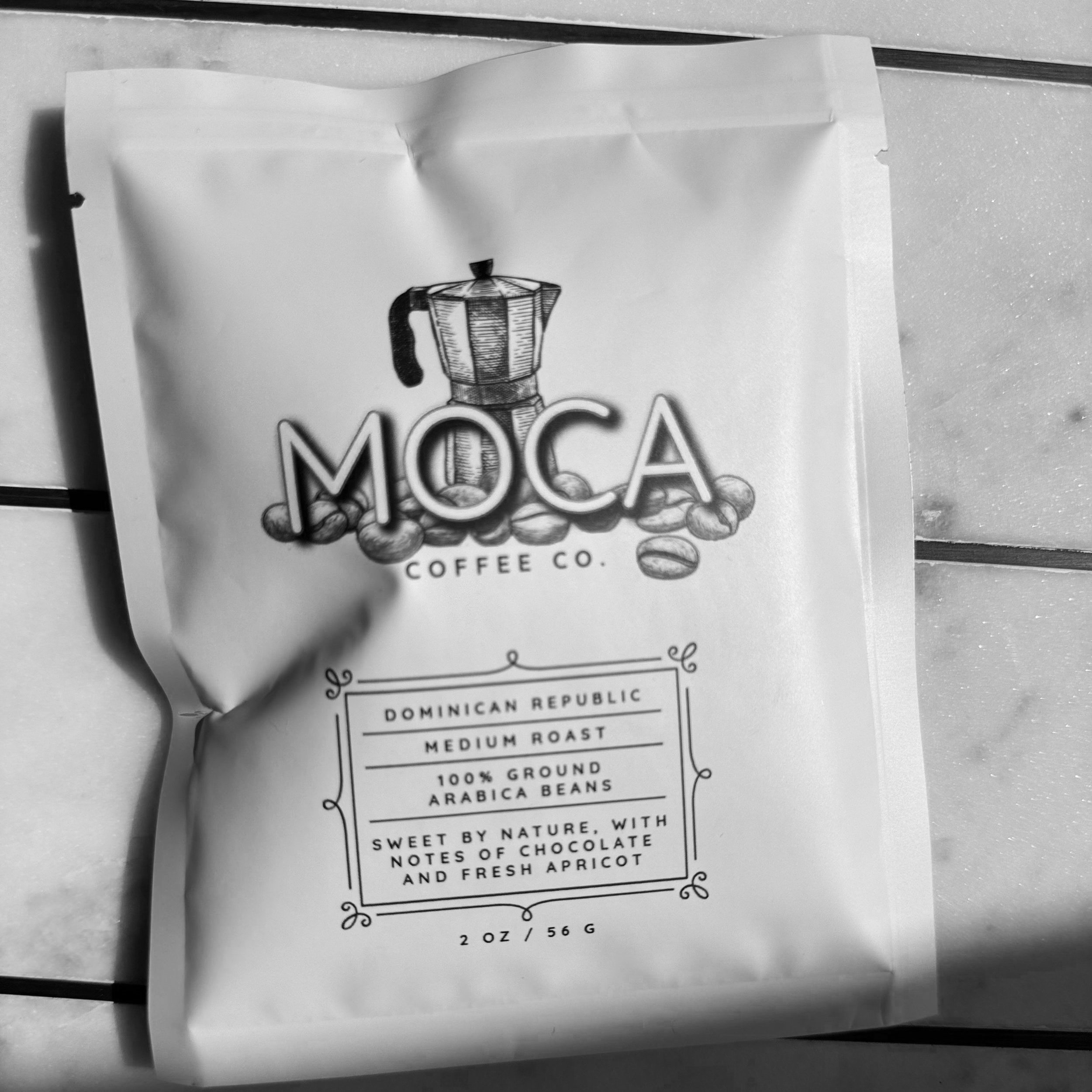 Medium Roast | 100% Arabica WHOLE BEANS 12 oz — Moca Coffee Company