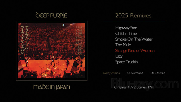Deep Purple: Made in Japan Blu-ray (Super Deluxe Edition | Blu-ray