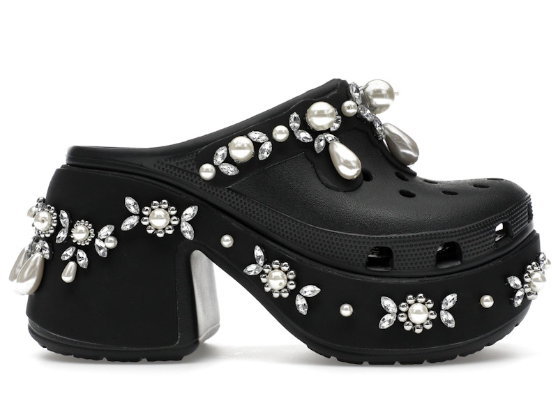 Crocs Siren Clog Simone Rocha Spiked Black - 210646-001 - US