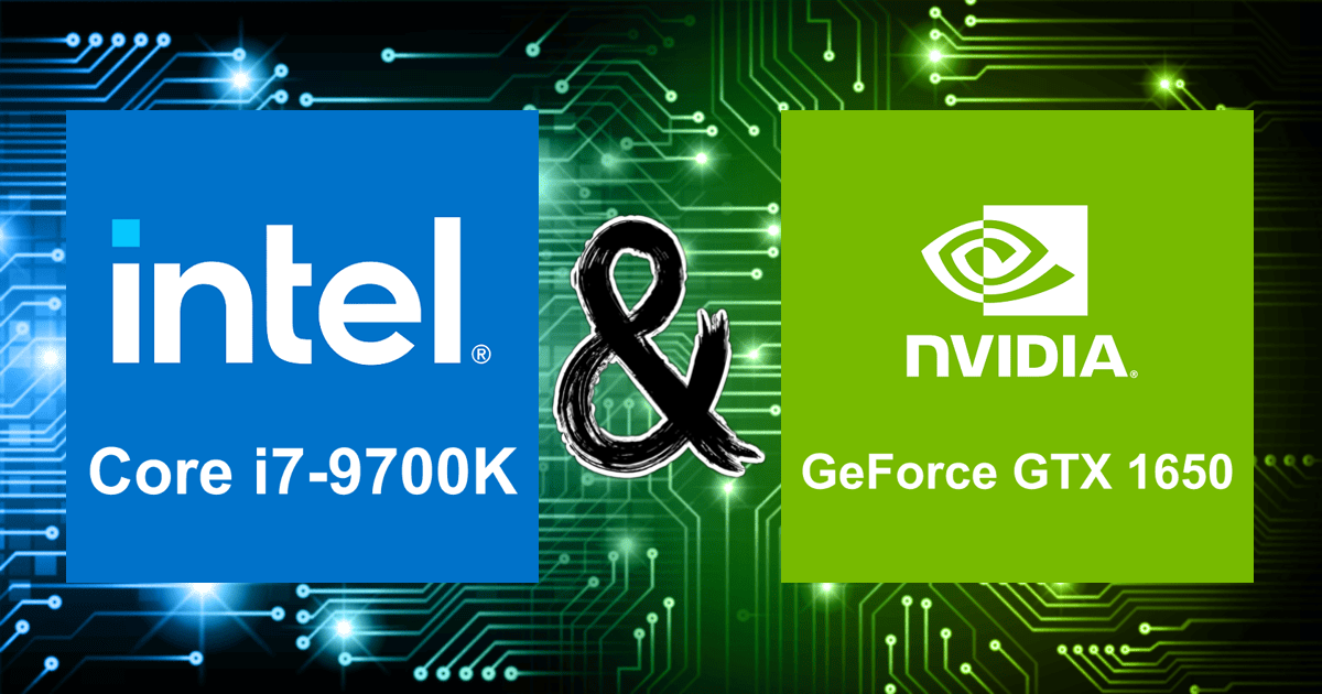 Core i7-9700K and GeForce GTX 1650 | Bottleneck Calculation
