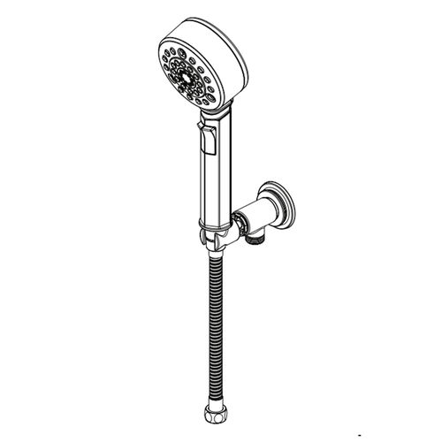 Brizo Invari Multi-Function Wall-Mount Hand Shower with H2OKinetic