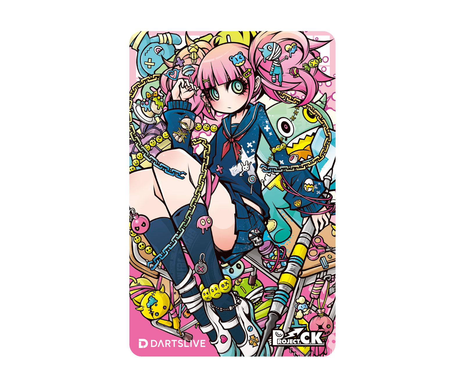 ゲームカード【ダーツライブ】#56 ピンク・ザ・ダーツ｜ダーツ用品は