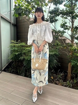 LILY BROWN（リリーブラウン）の「リボンディティールミュール