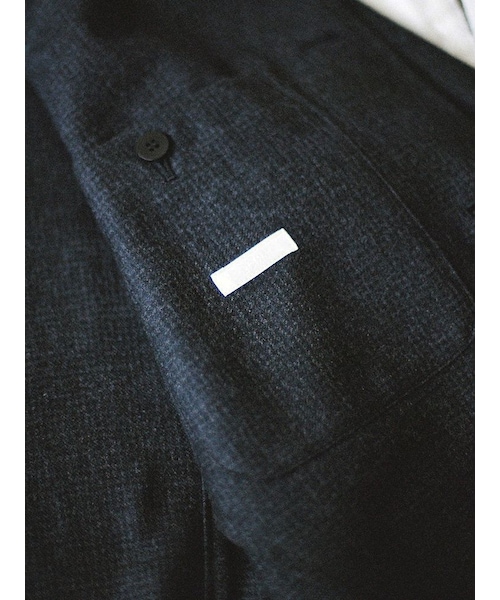 LIDNM（リドム）の「WOOL MILLED IVY JACKET（テーラードジャケット