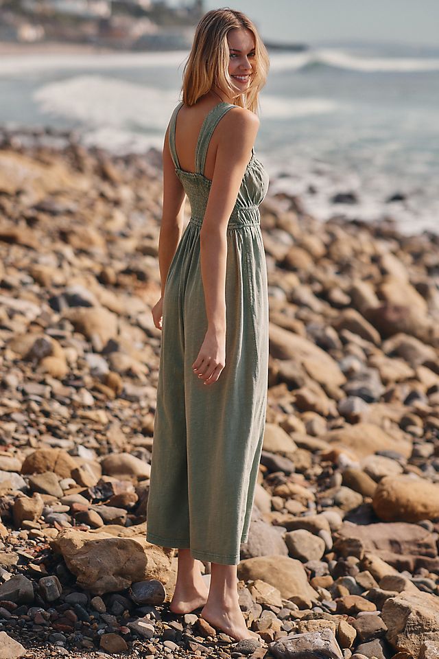 The Simona Scoop-Neck Jumpsuit by Celandine | Anthropologie