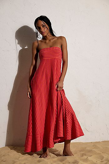 Brandie Plaid Midi Dress | Free People