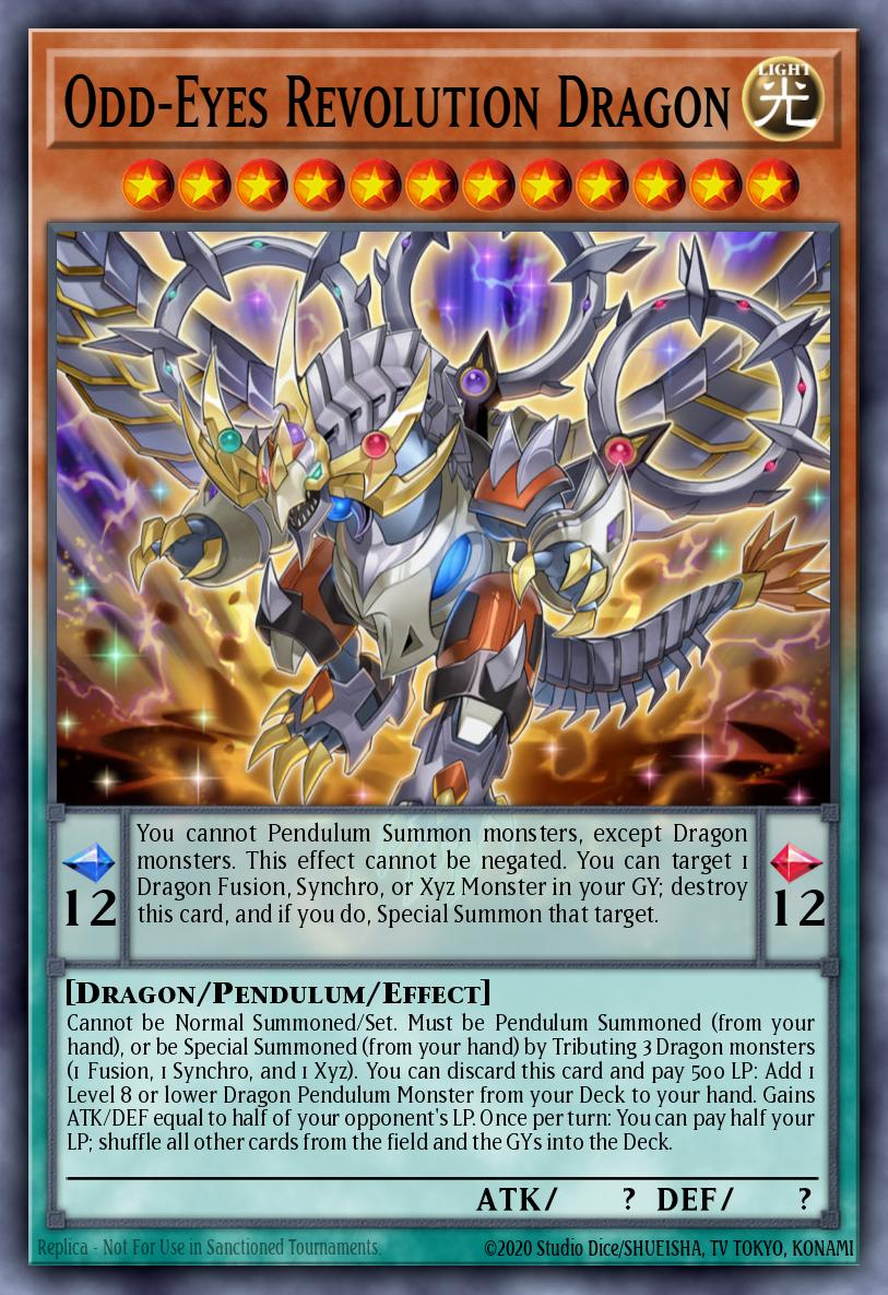 Odd-Eyes Revolution Dragon - Yu-Gi-Oh! Card Database - YGOPRODeck