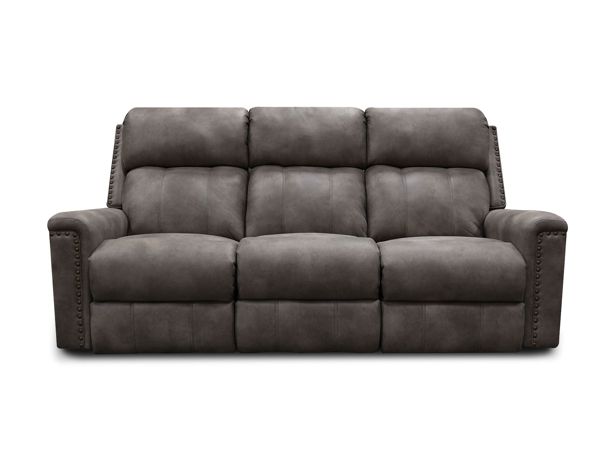 England Living Room EZ1C00 Double Reclining Sofa with Nails 1C01N