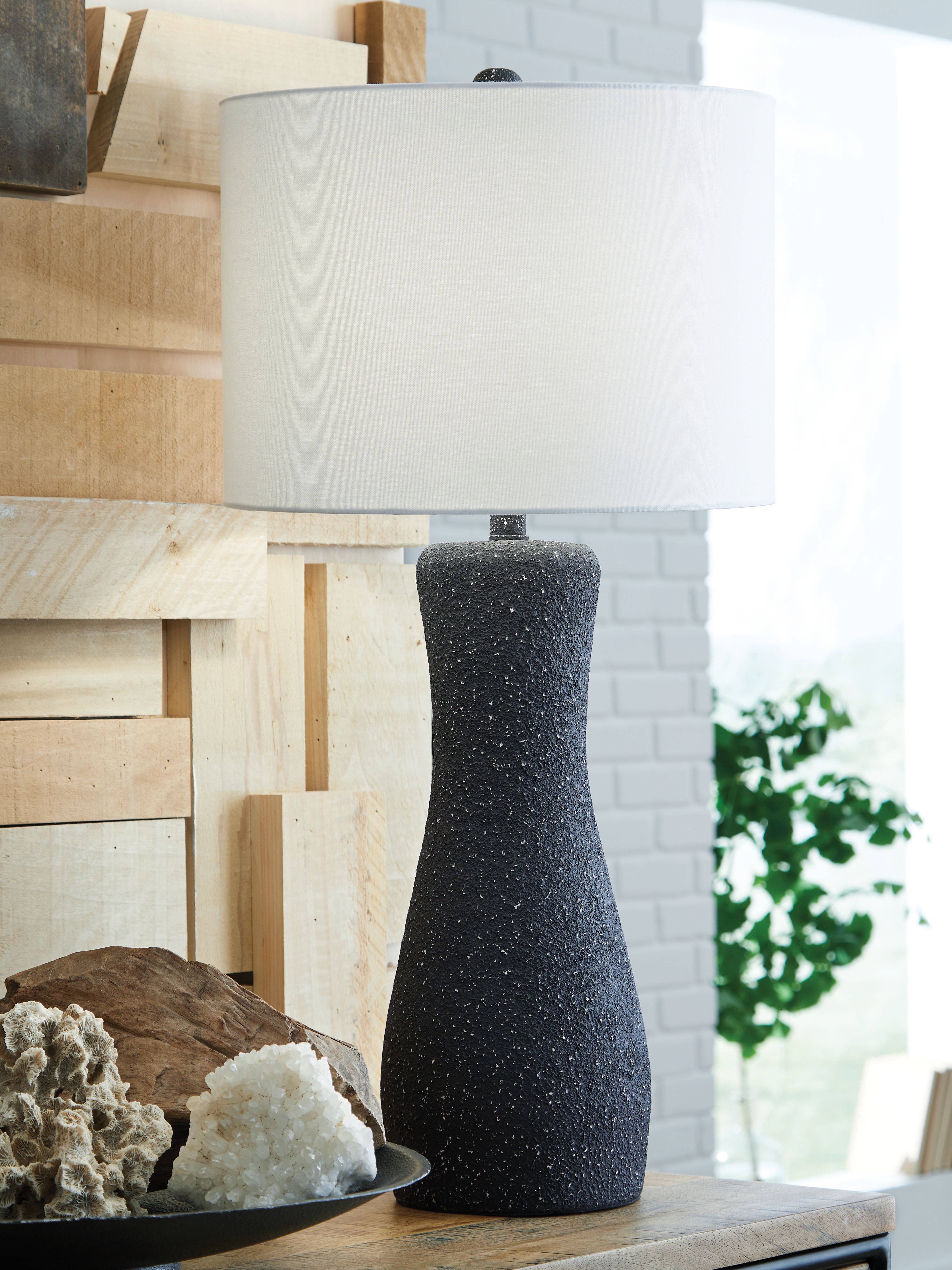 Signature Design by Ashley Table and Floor Lamps Maykins Table