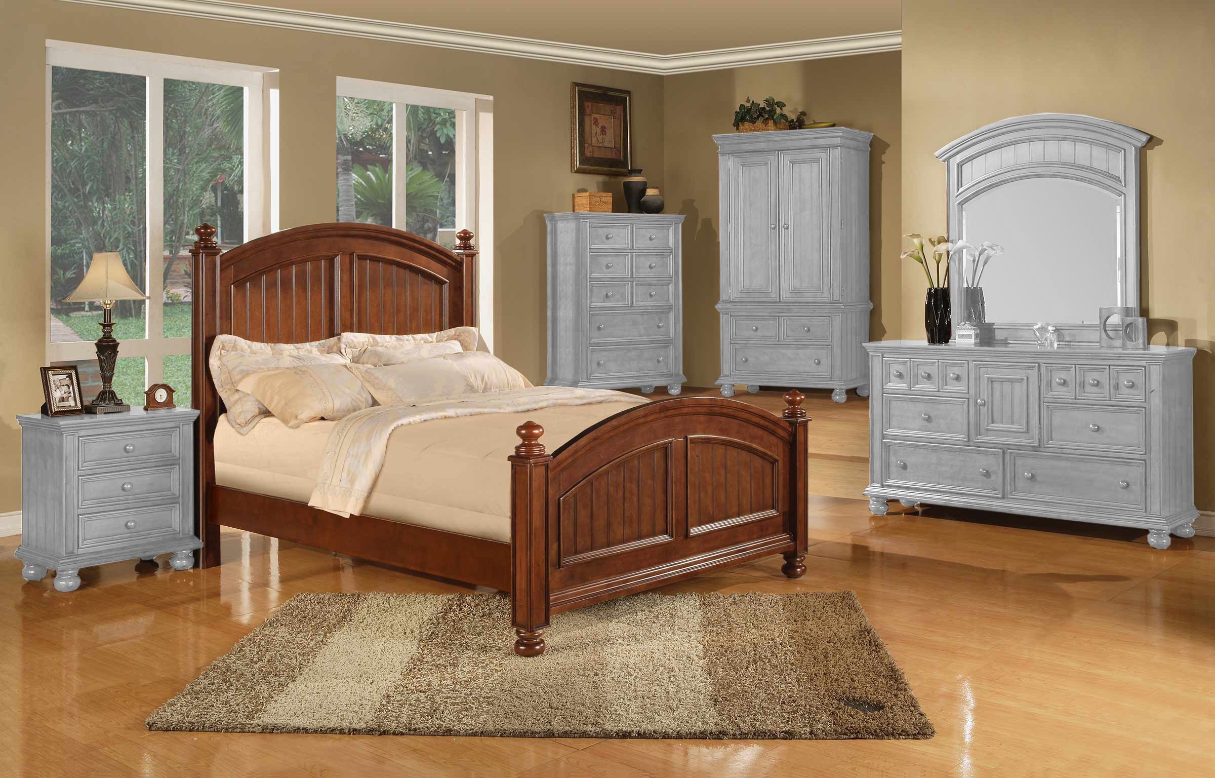 Winners Only Bedroom Panel Queen Bed BG1001QN2 - Carol House