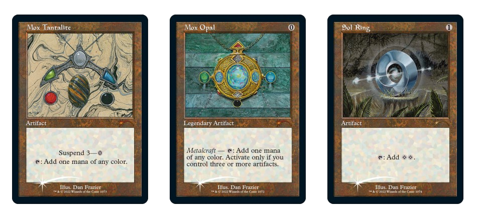 MAGIC THE GATHERING - DAN FRAZIER'S MOX BOX - FOIL-ETCHED EDITION