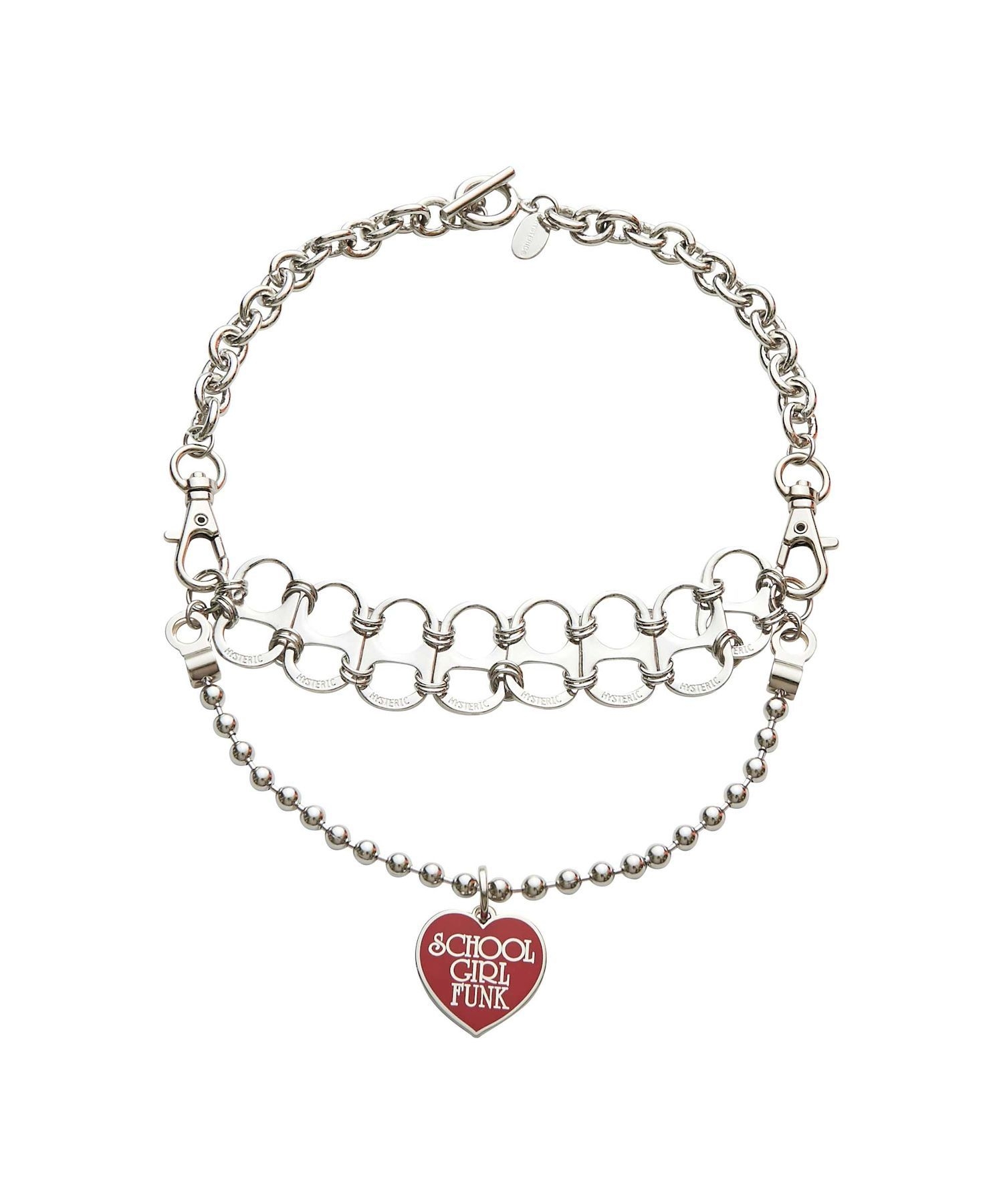 y2k❤️00s HYSTERIC GLAMOUR ラインストーンガールロゴキャミ y2k