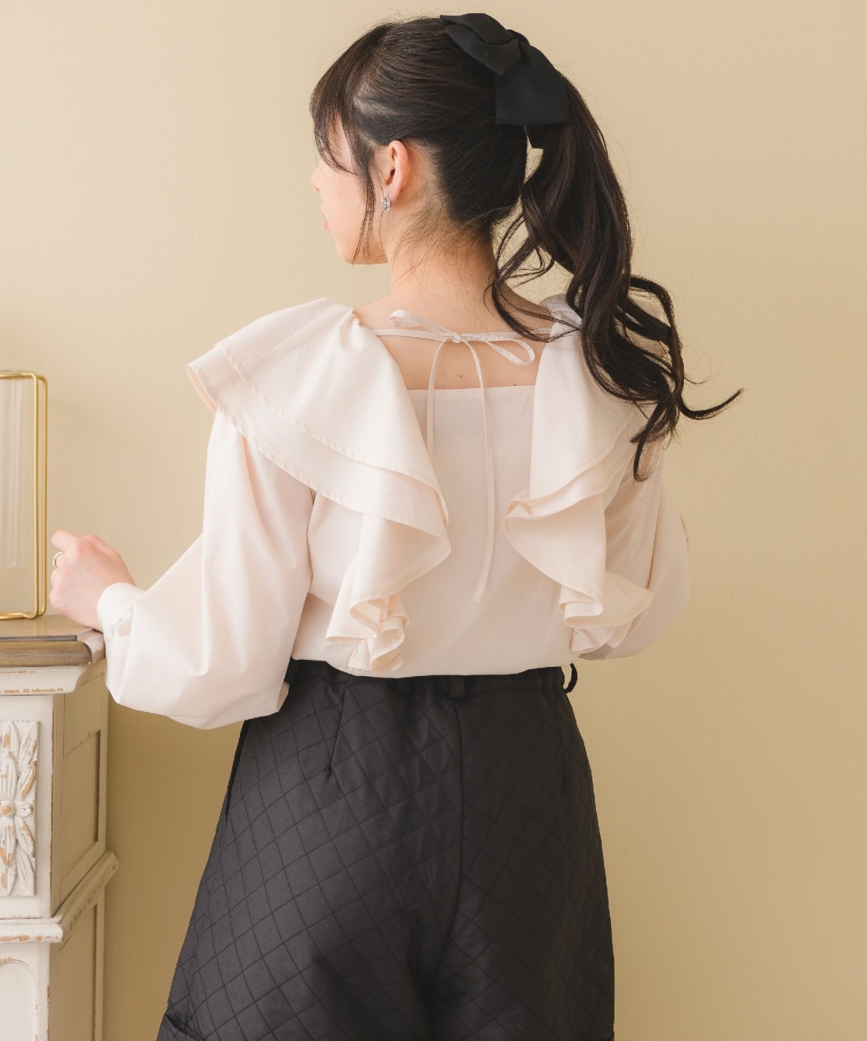 スクエア肩フリルBL|ems excite | RETRO GIRL ONLINE STORE レトロ