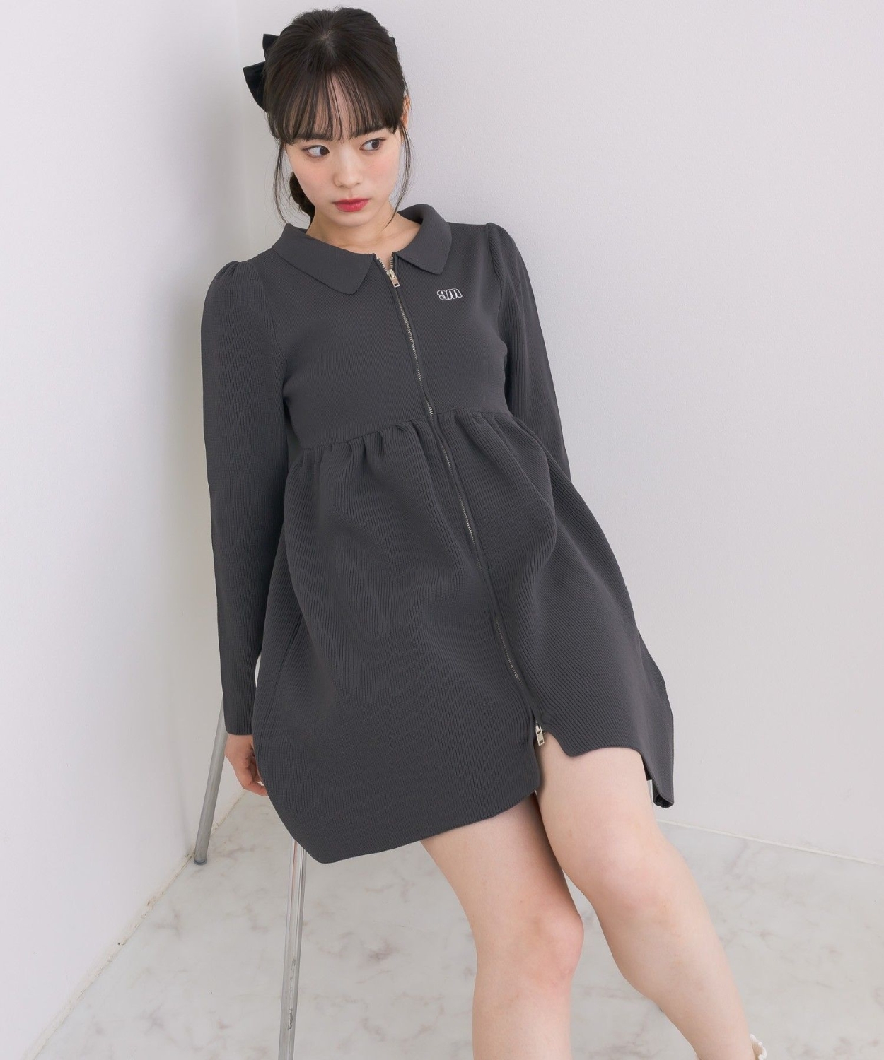 WZIPニットワンピース|ems excite | RETRO GIRL ONLINE STORE レトロ