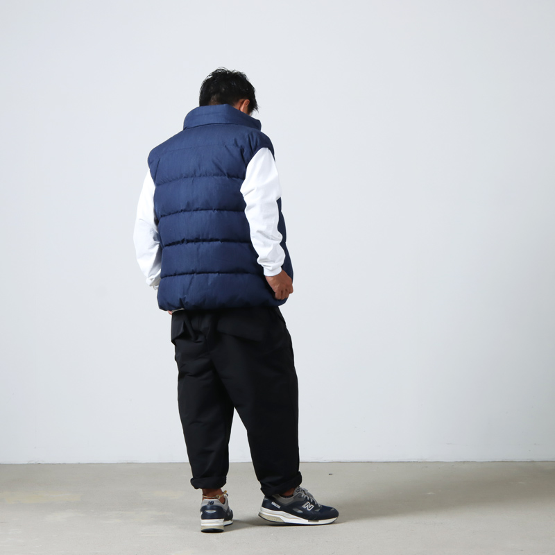 DAIWA PIER39 (ダイワピア39) TECH YOSEMITE DOWN VEST DENIM / テック