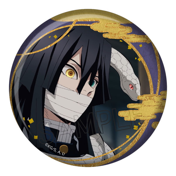 鬼滅の刃 伊黒小芭内 コレクション缶バッジ第4弾 17個 鬼滅の刃 伊黒小