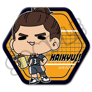 ハイキュー！！」第8弾 六角形缶バッジ(mochocho) M-VB(影山飛雄