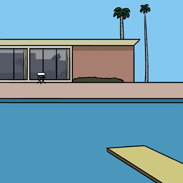 独創的な水の表現を生み出したデイヴィッド・ホックニー【河内タカの