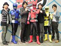 ゴーバスターズ』EDの謎の新ユニットSTA☆MENが会見 | アニメイトタイムズ