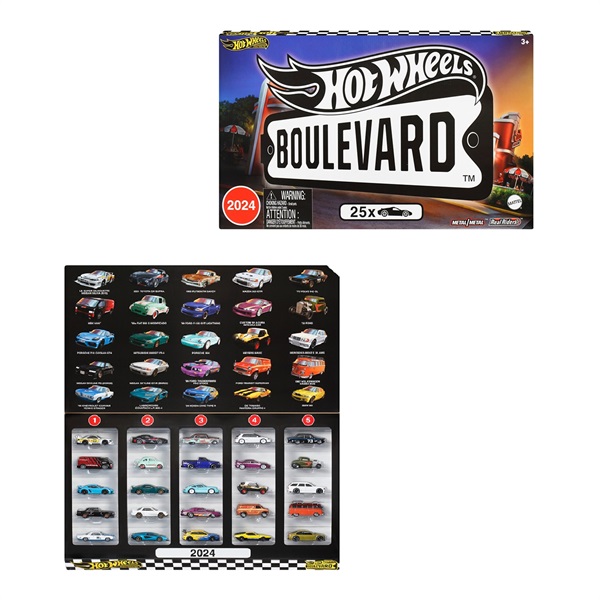 HRW96-9866 ホットウィール ブールバード 25カー ファクトリーセット