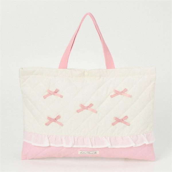 Katie Closet 小花柄 キルトシューズバッグ ベビー キッズ 入園入学