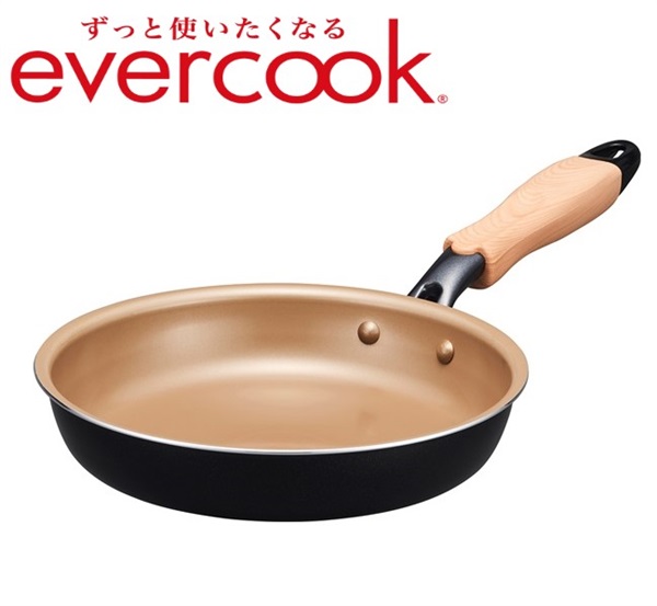 evercook エバークック ガス火専用フライパン エッグパン 500日保証