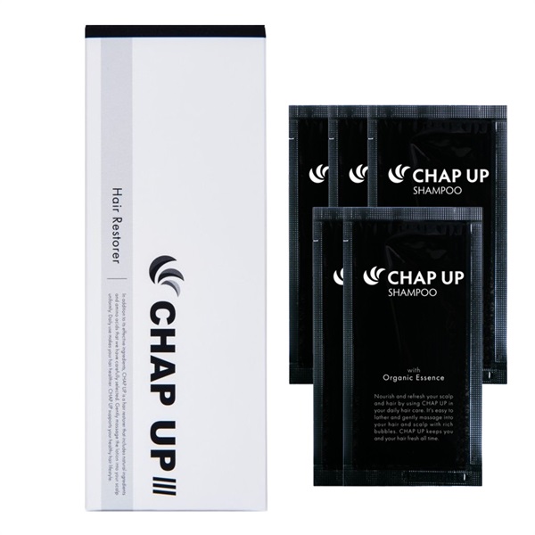 チャップアップ 薬用育毛ローション &シャンプー パウチセット