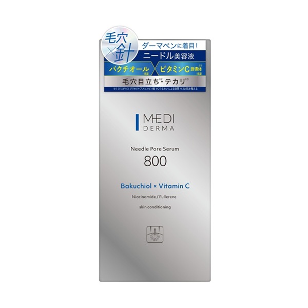 メディダーマ ニードルポアセラム 800 12g MEDI DERMA 桃谷順天館