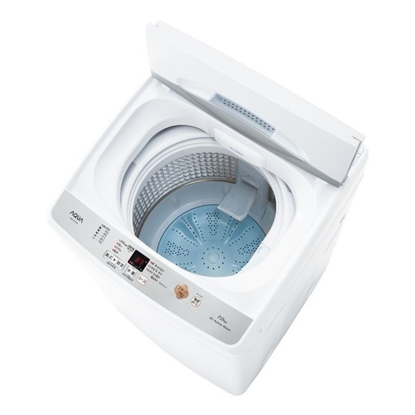 AQUA 7.0kg 全自動洗濯機 AQW-H74(W)【標準配送料2000円＋標準設置料