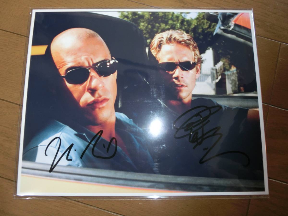 中古】ワイルドスピード ポール・ウォーカー (ブライアン) & ヴィン