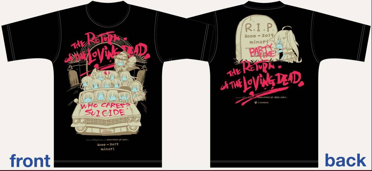 新品】character1 2019 minori Tシャツ ROTLD Return Of The Loving