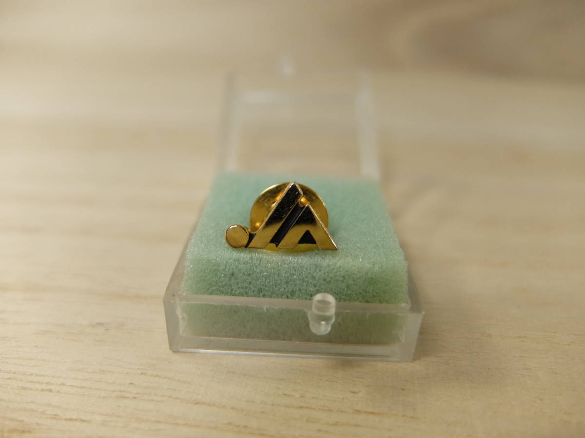 JA農協 農業協同組合連合会 金色の記章 ケース入り 社章 バッチ バッジ