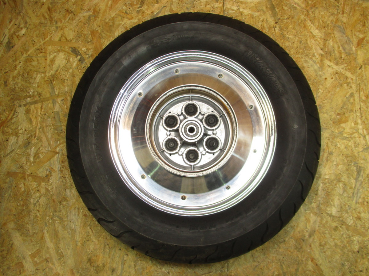 ドラッグスター400 純正 リアホイール ディッシュホイールカバー付き