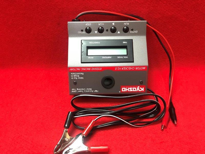 京商 モーター チェッカー V2.0 K.R.F.MOTOR CHECKER V2.0 京商 K.R.F