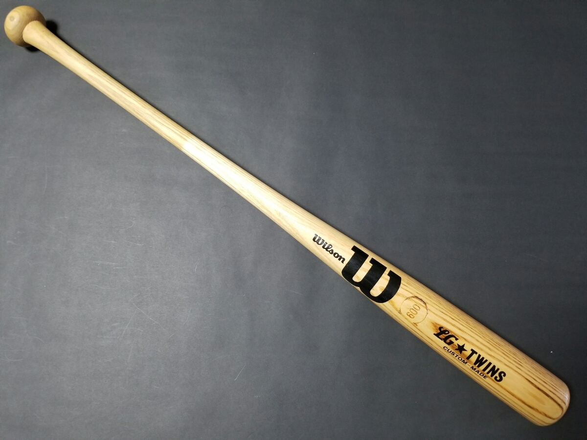 阪神タイガース 岡田彰布さん サイン入り 木製バット