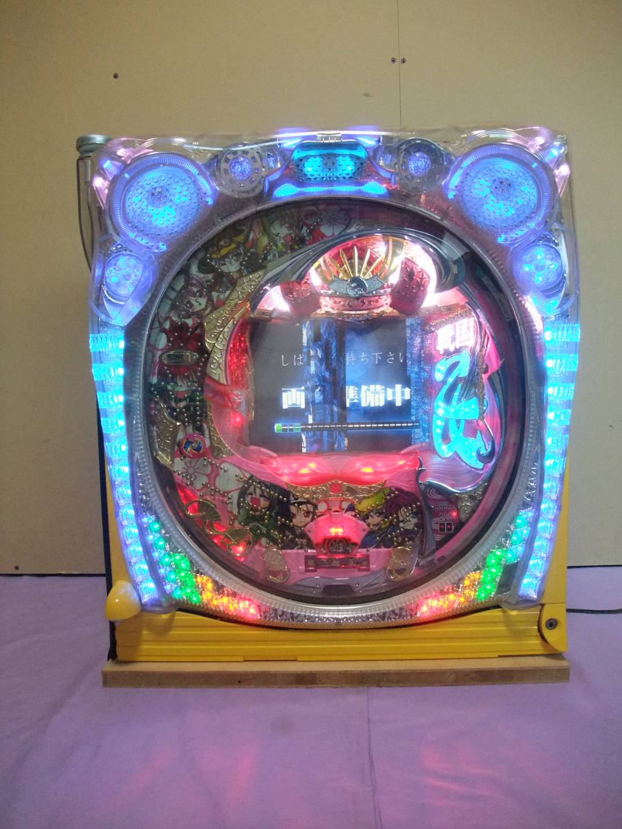 パチンコ実機 初代 CRA戦国乙女9AW 1/99ver 甘デジ 循環式 激レア